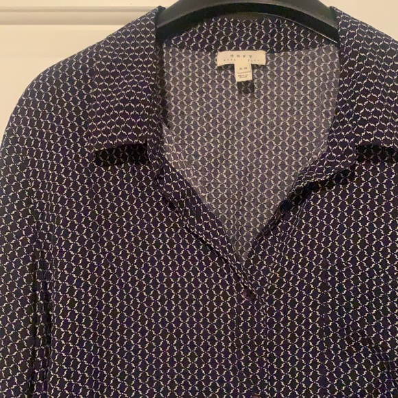 Joie patterned button down - Picture 2 of 4